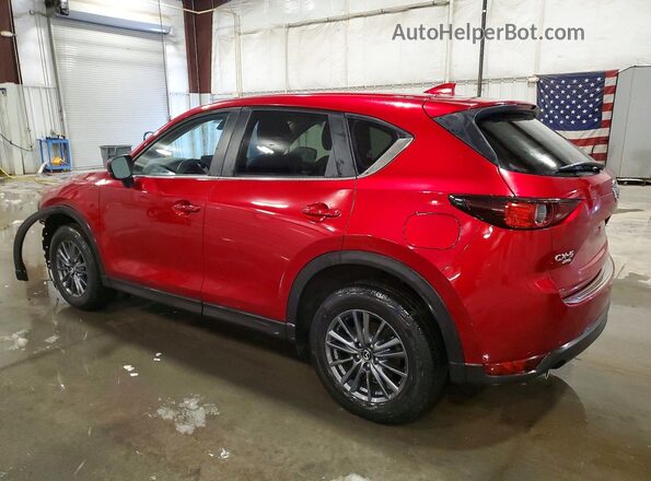 JM3KFBCM1M0362692 2021 MAZDA CX-5 Maroon Rear left