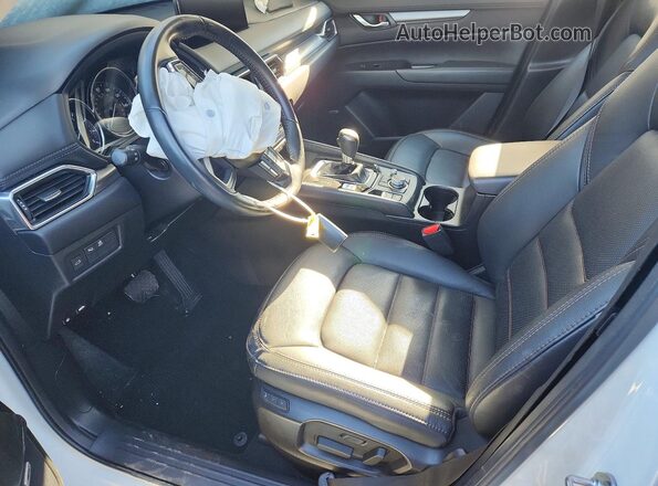 JM3KFBCM2M0356206 2021 MAZDA CX-5 White Vista interior delantera