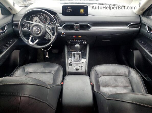 JM3KFBCM2M1314256 2021 MAZDA CX-5 White Вид панелі приладів