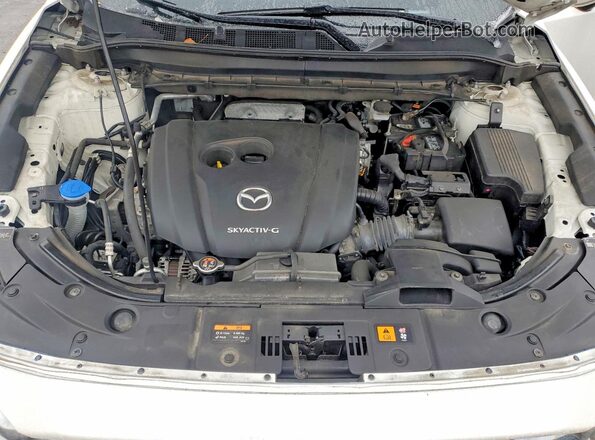 JM3KFBCM2M1314256 2021 MAZDA CX-5 White Вид підкапотного простору