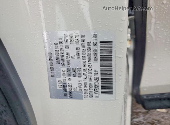 JM3KFBCM2M1314256 2021 MAZDA CX-5 White Вид наклейки з VIN-кодом