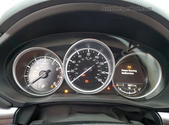 JM3KFBCM2M1369709 2021 MAZDA CX-5 Charcoal Սարքավորումների վահանակի տեսք