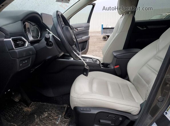JM3KFBCM2M1369709 2021 MAZDA CX-5 Charcoal Սալոնի դիմացի տեսք