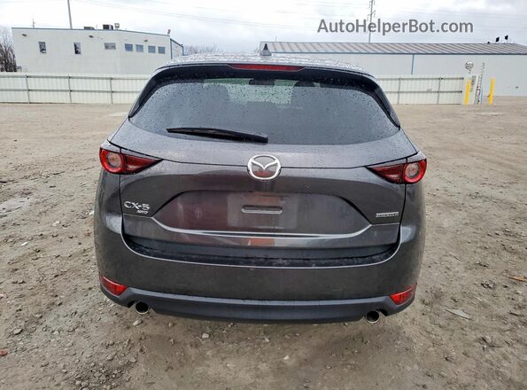 JM3KFBCM2M1369709 2021 MAZDA CX-5 Charcoal Հետևի տեսք
