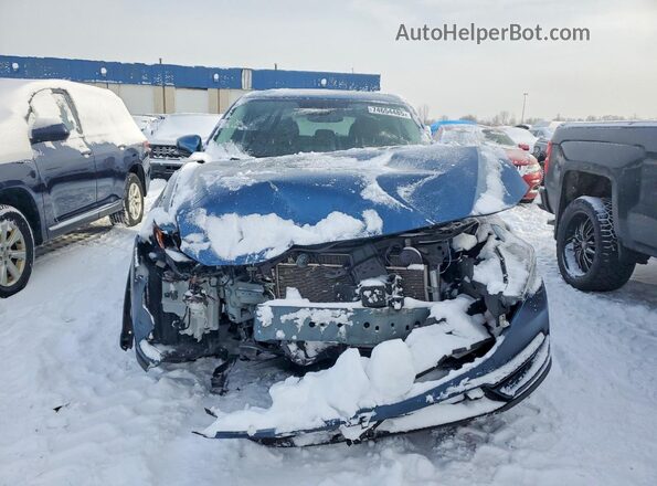 JM3KFBCM3M0415375 2021 MAZDA CX-5 Blue Դիմացի տեսք