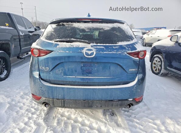 JM3KFBCM3M0415375 2021 MAZDA CX-5 Blue Հետևի տեսք
