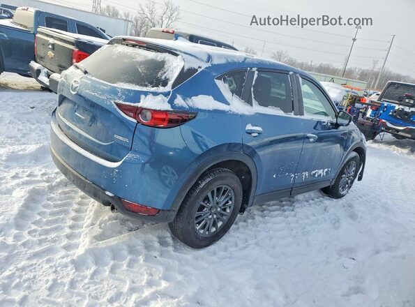 JM3KFBCM3M0415375 2021 MAZDA CX-5 Blue Հետևի աջ