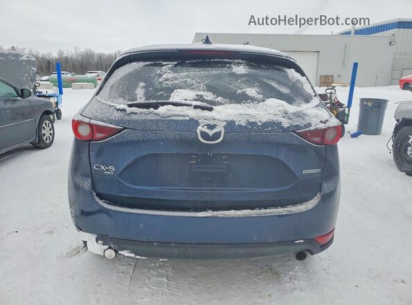 JM3KFBCM3M1109139 2021 MAZDA CX-5 Blue Widok z tyłu