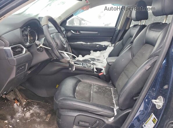 JM3KFBCM3M1109139 2021 MAZDA CX-5 Blue Widok wnętrza z przodu