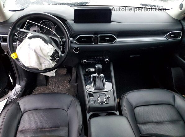 JM3KFBCM4M1422930 2021 MAZDA CX-5 Black Vista del salpicadero
