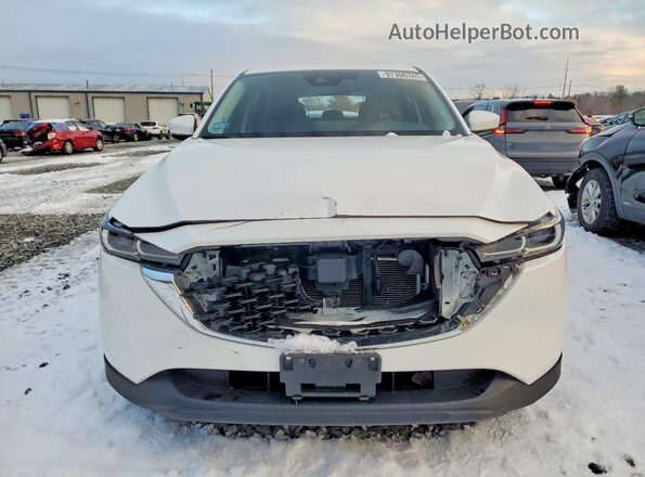 JM3KFBCM6N0641931 2022 MAZDA CX-5 White Դիմացի տեսք