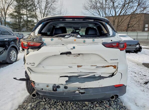 JM3KFBCM6N0641931 2022 MAZDA CX-5 White Հետևի տեսք