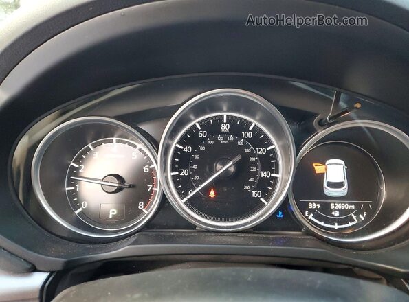 JM3KFBCM6N0641931 2022 MAZDA CX-5 White Սարքավորումների վահանակի տեսք
