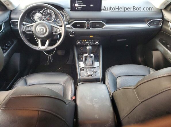 JM3KFBCM6N0641931 2022 MAZDA CX-5 White Առջևի վահանակի տեսք