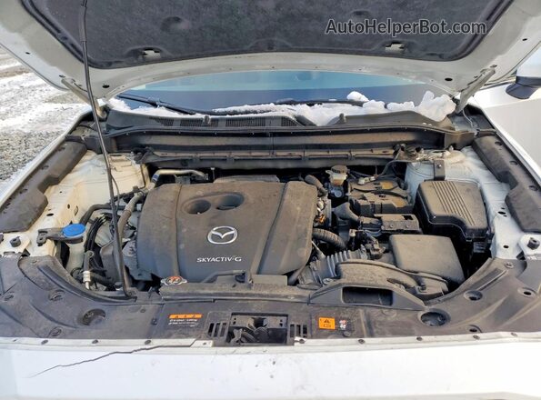 JM3KFBCM6N0641931 2022 MAZDA CX-5 White Շարժիչի բաժամունքի տեսք