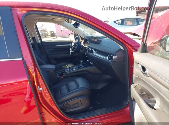 JM3KFBCM7P0171363 2023 MAZDA CX-5 Red Widok wnętrza z przodu