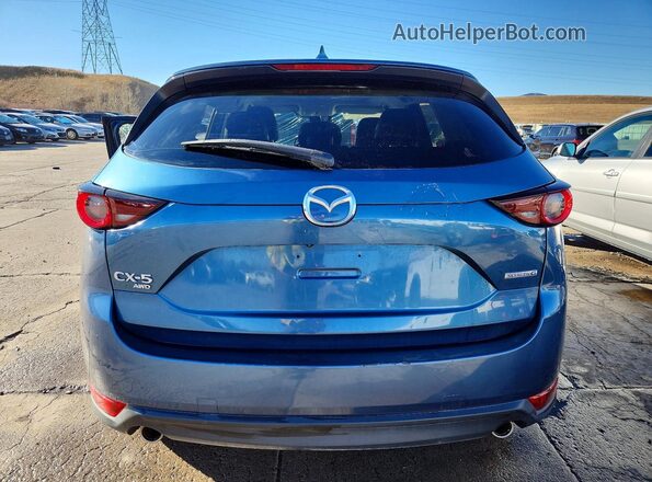 JM3KFBCMXM0405197 2021 MAZDA CX-5 Blue Вид ззаду