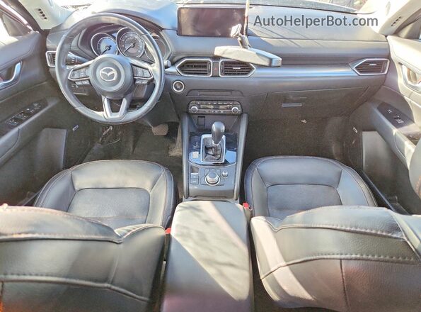 JM3KFBCMXM0405197 2021 MAZDA CX-5 Blue Вид панелі приладів