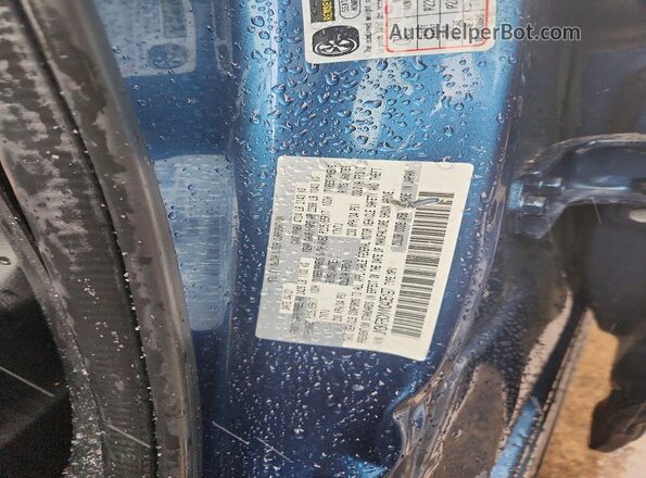 JM3KFBCMXM0405197 2021 MAZDA CX-5 Blue Вид наклейки з VIN-кодом