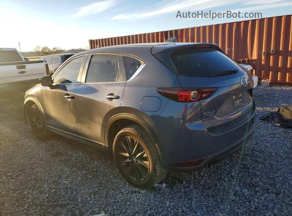 JM3KFBCY5M0415266 2021 MAZDA CX-5 Blue Հետևի ձախ