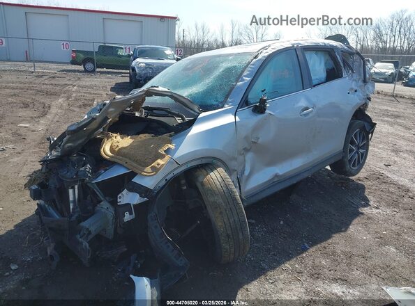 JM3KFBDL7H0209729 2017 MAZDA CX-5 Gray წინა მარცხენა ხედი სამი მეოთხედიდან