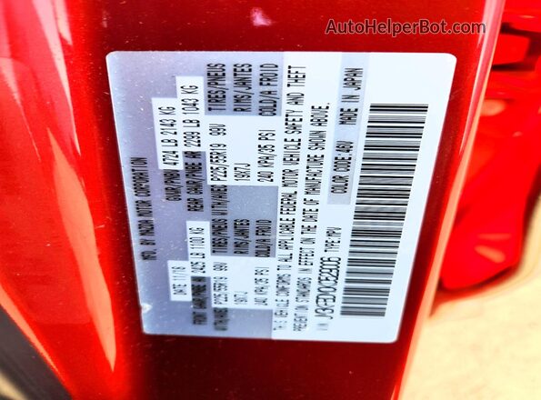 JM3KFBDM0K0529006 2019 MAZDA CX-5 Red 