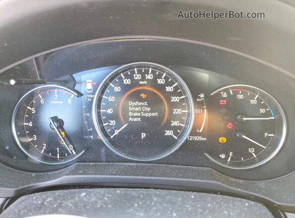 JM3KFBDM3M0103393 2021 MAZDA CX-5 Blue Instrument cluster view