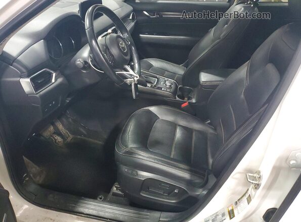 JM3KFBDM4M0435407 2021 MAZDA CX-5 White Widok wnętrza z przodu