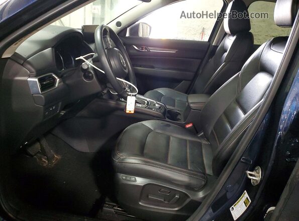 JM3KFBDM4M1405446 2021 MAZDA CX-5 Blue Widok wnętrza z przodu