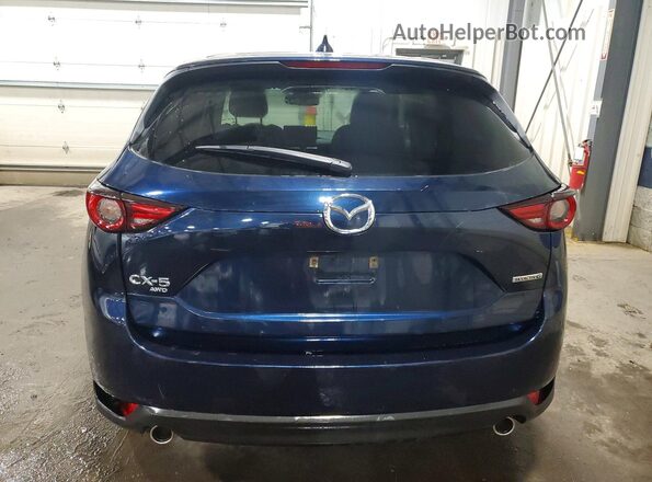 JM3KFBDM4M1405446 2021 MAZDA CX-5 Blue Widok z tyłu