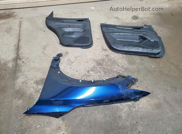 JM3KFBDM4M1405446 2021 MAZDA CX-5 Blue Widok komory silnika