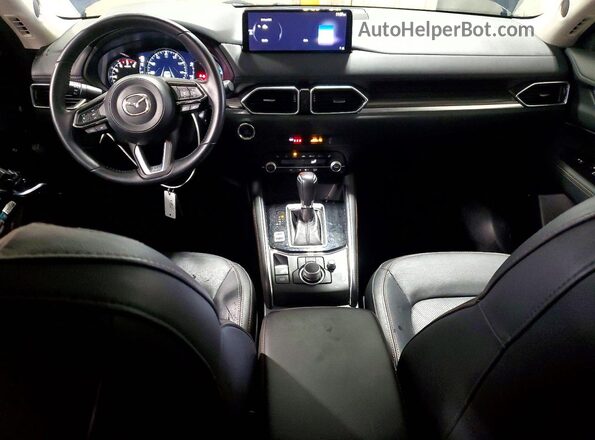 JM3KFBDM4M1405446 2021 MAZDA CX-5 Blue Widok deski rozdzielczej