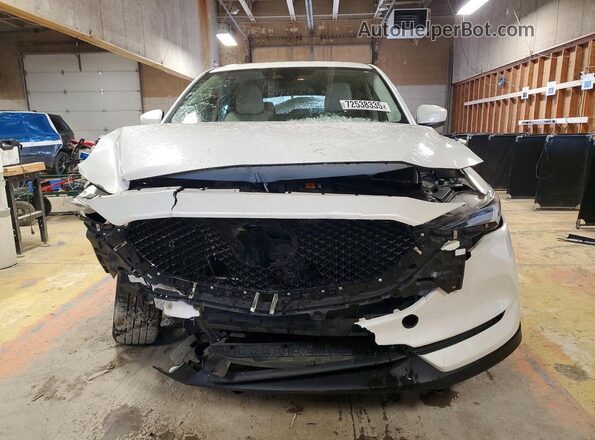 JM3KFBDM7M1301324 2021 MAZDA CX-5 White Widok z przodu