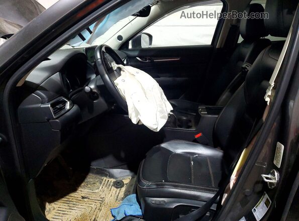 JM3KFBDM8L0786819 2020 MAZDA CX-5 Серый Вид салона спереди