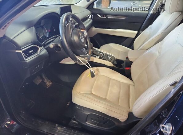 JM3KFBDM9K0620212 2019 MAZDA CX-5 Blue Vista interior delantera