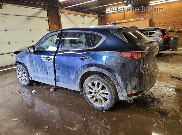 JM3KFBDM9K0620212 2019 MAZDA CX-5 Blue Trasero izquierdo