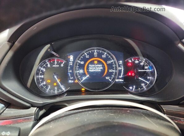 JM3KFBDM9K0620212 2019 MAZDA CX-5 Blue Vista del cuadro de instrumentos
