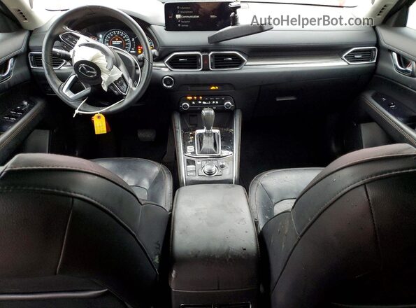 JM3KFBDM9M0301430 2021 MAZDA CX-5 Red Dashboard view