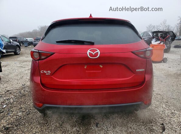 JM3KFBDM9M0301430 2021 MAZDA CX-5 Red Rear view