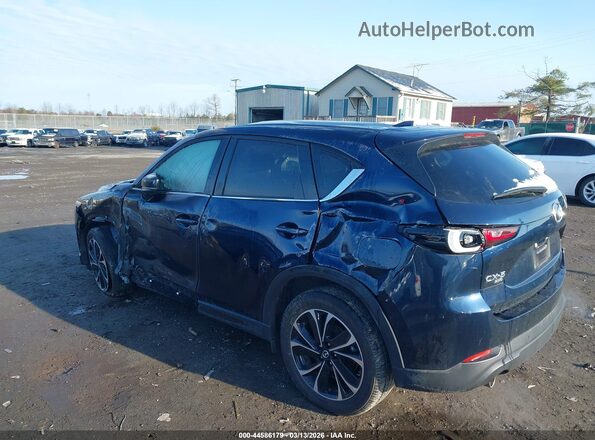 JM3KFBDM9N0610591 2022 MAZDA CX-5 Blue Rear left