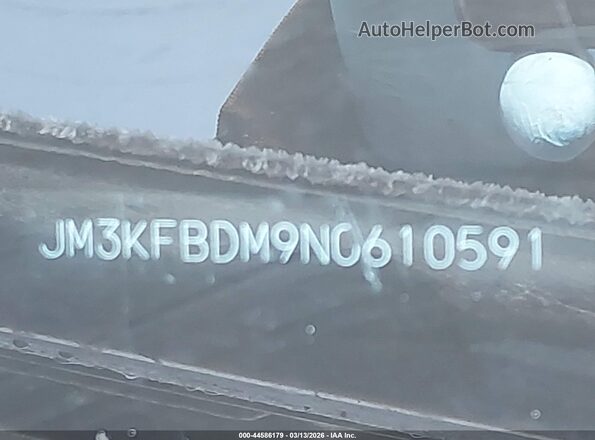 JM3KFBDM9N0610591 2022 MAZDA CX-5 Blue Engine compartment view