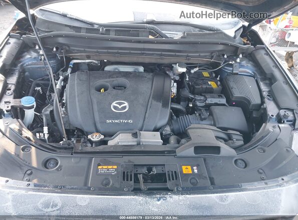 JM3KFBDM9N0610591 2022 MAZDA CX-5 Blue Rear view