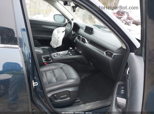 JM3KFBDY8K0551693 2019 MAZDA CX-5 Blue Widok wnętrza z przodu