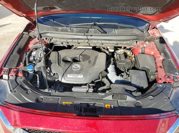 JM3KFBEY4M0451768 2021 MAZDA CX-5 Красный Вид задней части салона
