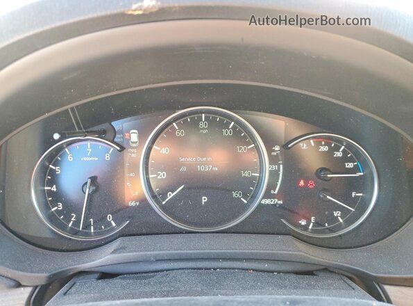 JM3KFBEY4M0451768 2021 MAZDA CX-5 Красный Вид щитка приборов
