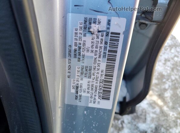 JM3KFBEY6K0513622 2019 MAZDA CX-5 Silver 