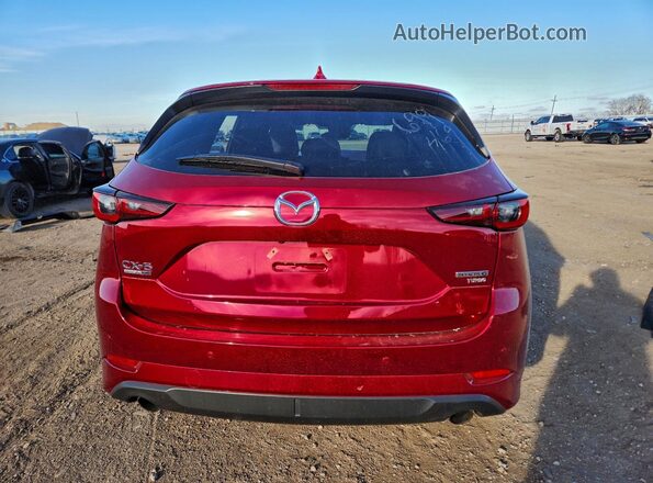 JM3KFBXY0N0645034 2022 MAZDA CX-5 Red Widok z tyłu