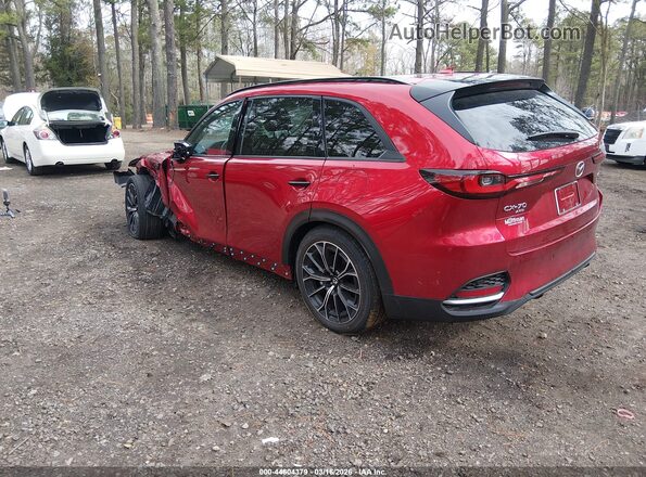 JM3KJDHA4S1108975 2025 MAZDA CX-70 PHEV Red Rear left