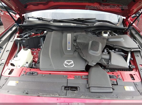 JM3KJDHA4S1108975 2025 MAZDA CX-70 PHEV Red Rear view