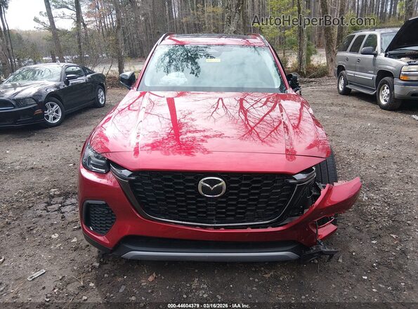 JM3KJDHA4S1108975 2025 MAZDA CX-70 PHEV Red Instrument cluster view